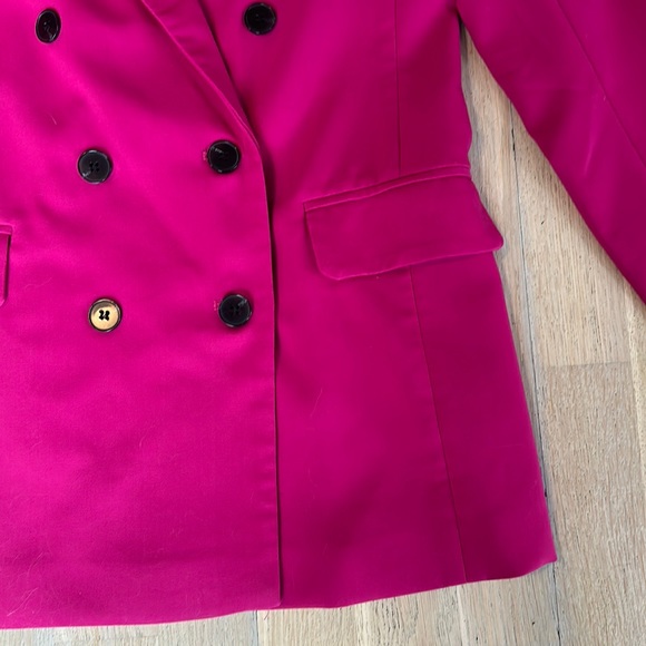 JOIE - NWT - Oversized Hot Pink Blazer S - Picture 11 of 14